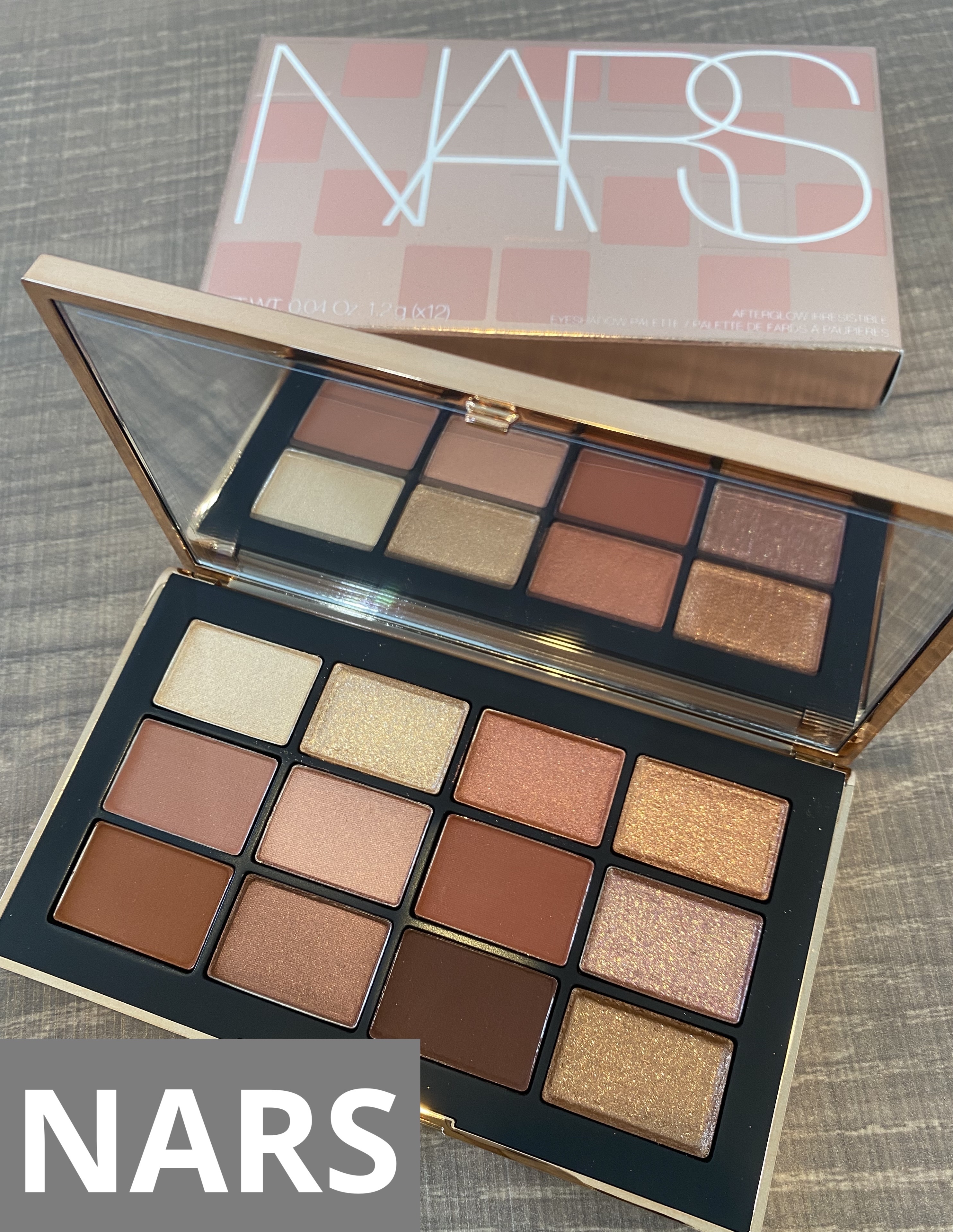 アフターグロー イリジスタブル アイシャドーパレット/NARS/アイシャドウパレットを使ったクチコミ（1枚目）