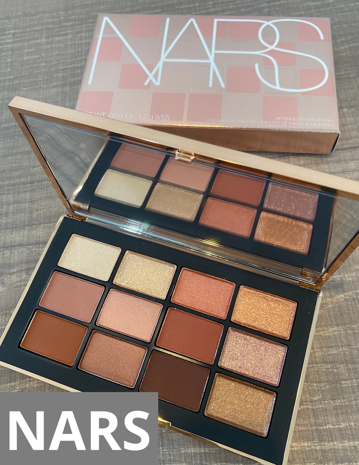 アフターグロー イリジスタブル アイシャドーパレット/NARS/アイシャドウパレットを使ったクチコミ(1枚目)