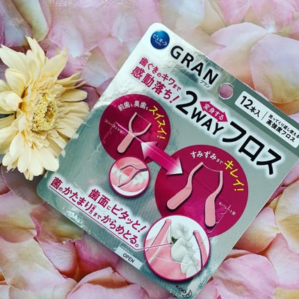ピュオーラGRAN 2WAYフロス/ピュオーラ/デンタルフロス・歯間ブラシを使ったクチコミ(1枚目)