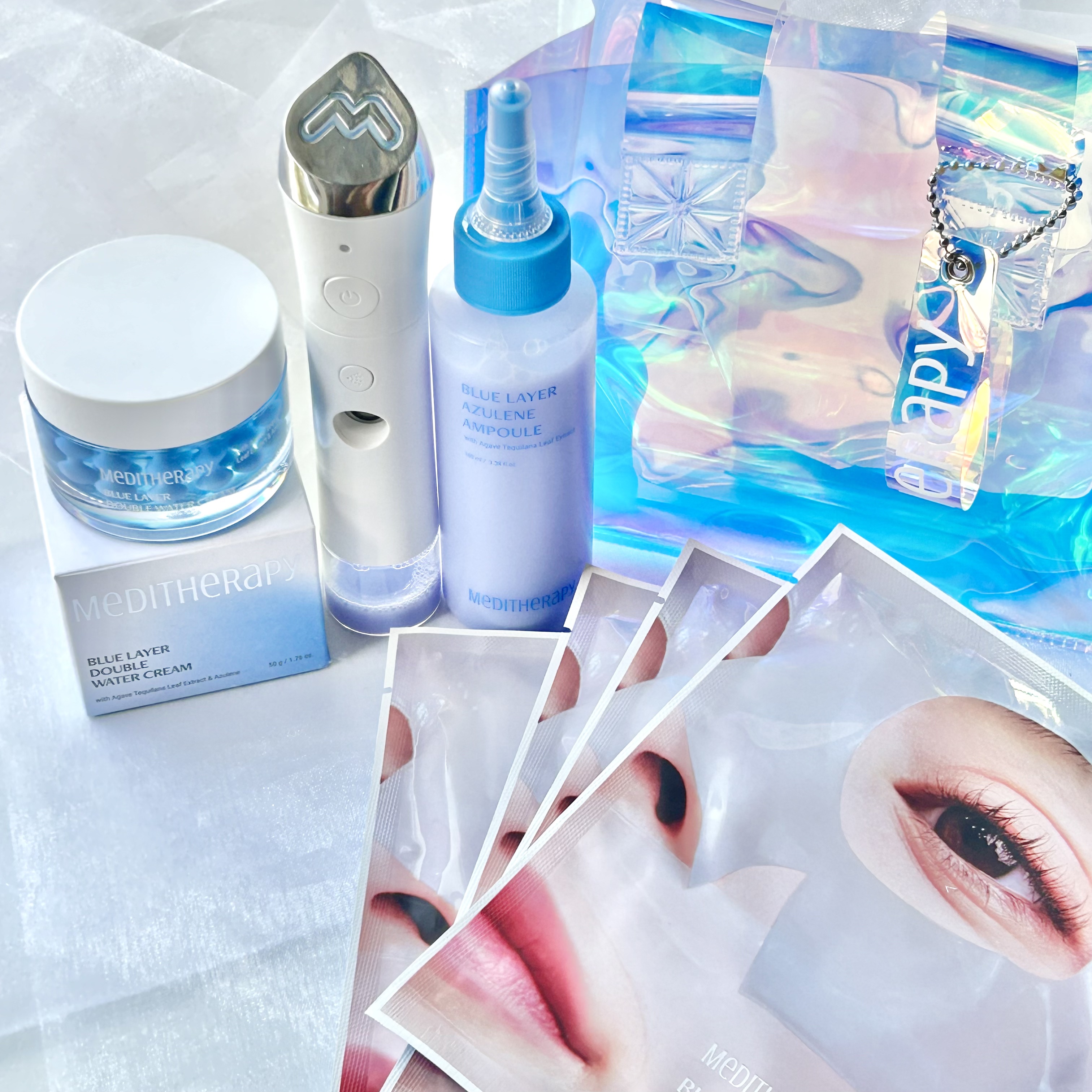 ブルーレイヤーウォータードームマスク/MEDITHERAPY/シートマスク・パックを使ったクチコミ（2枚目）