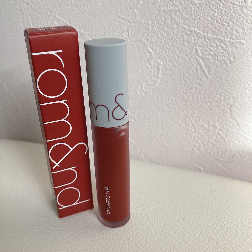 ゼロベルベットティント/rom&nd/リップティントを使ったクチコミ(1枚目)