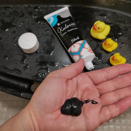 クロヴィア カラートリートメント ブラック/ルルシア/洗い流すヘアトリートメントの画像