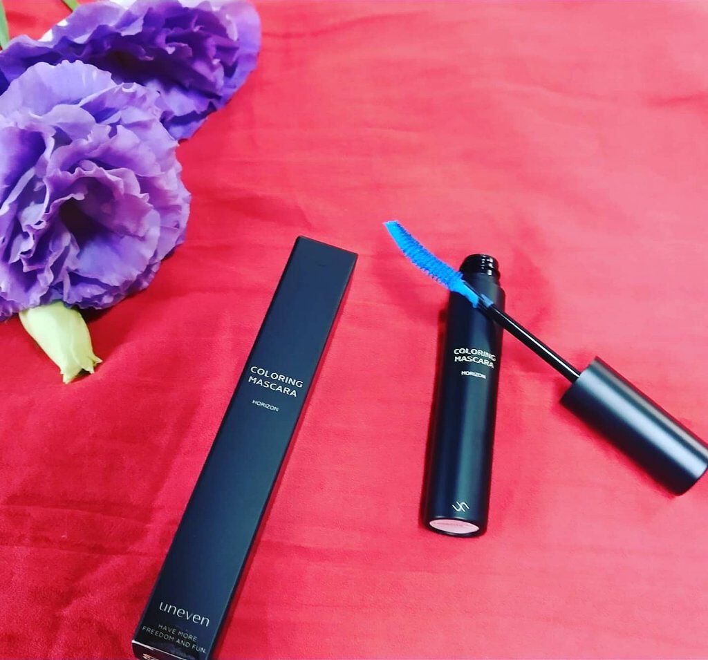 カラーリングマスカラ/uneven/マスカラを使ったクチコミ(1枚目)