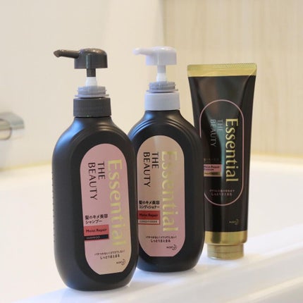 THE BEAUTY 髪のキメ美容プレミアムトリートメント<モイストリペアプレミアム>/エッセンシャル/洗い流すヘアトリートメントを使ったクチコミ(6枚目)
