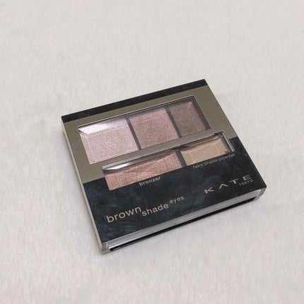 ブラウンシェードアイズN/KATE/アイシャドウパレットを使ったクチコミ(1枚目)