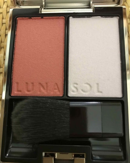 カラーリンググレイズ/LUNASOL/パウダーチークを使ったクチコミ(1枚目)