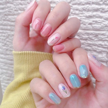 ウィークリージェル/HOMEI/ジェルネイルを使ったクチコミ(3枚目)