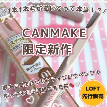 スタイリングエッジアイブロウ/キャンメイク/アイブロウペンシルを使ったクチコミ(1枚目)