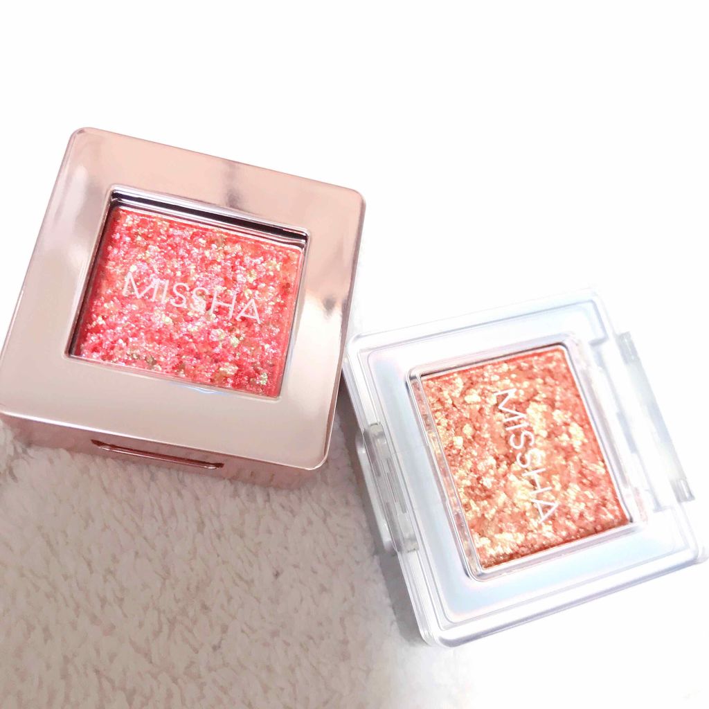 グリッタープリズム シャドウ GEX01/MISSHA/グリッターを使ったクチコミ（1枚目）