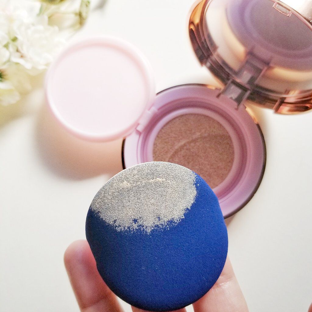 ピンクティーツリーカバークッション/APLIN/クッションファンデーションを使ったクチコミ(3枚目)