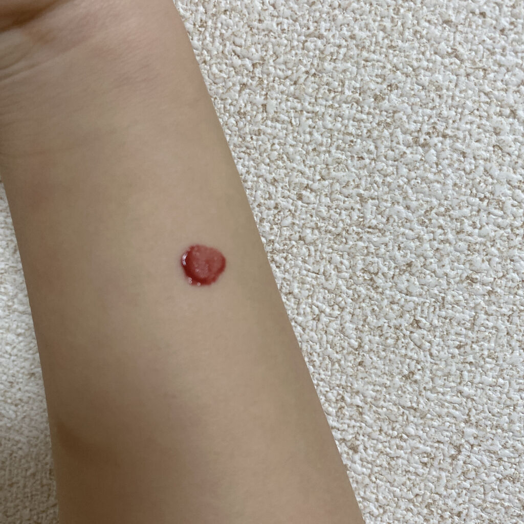 ジューシーラスティングティント/rom&nd/リップティントを使ったクチコミ（3枚目）