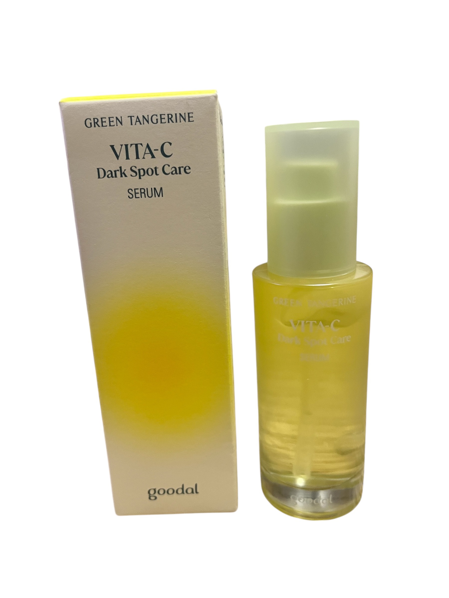 グリーンタンジェリン ビタC ダークスポットケアセラム/goodal/美容液を使ったクチコミ（1枚目）