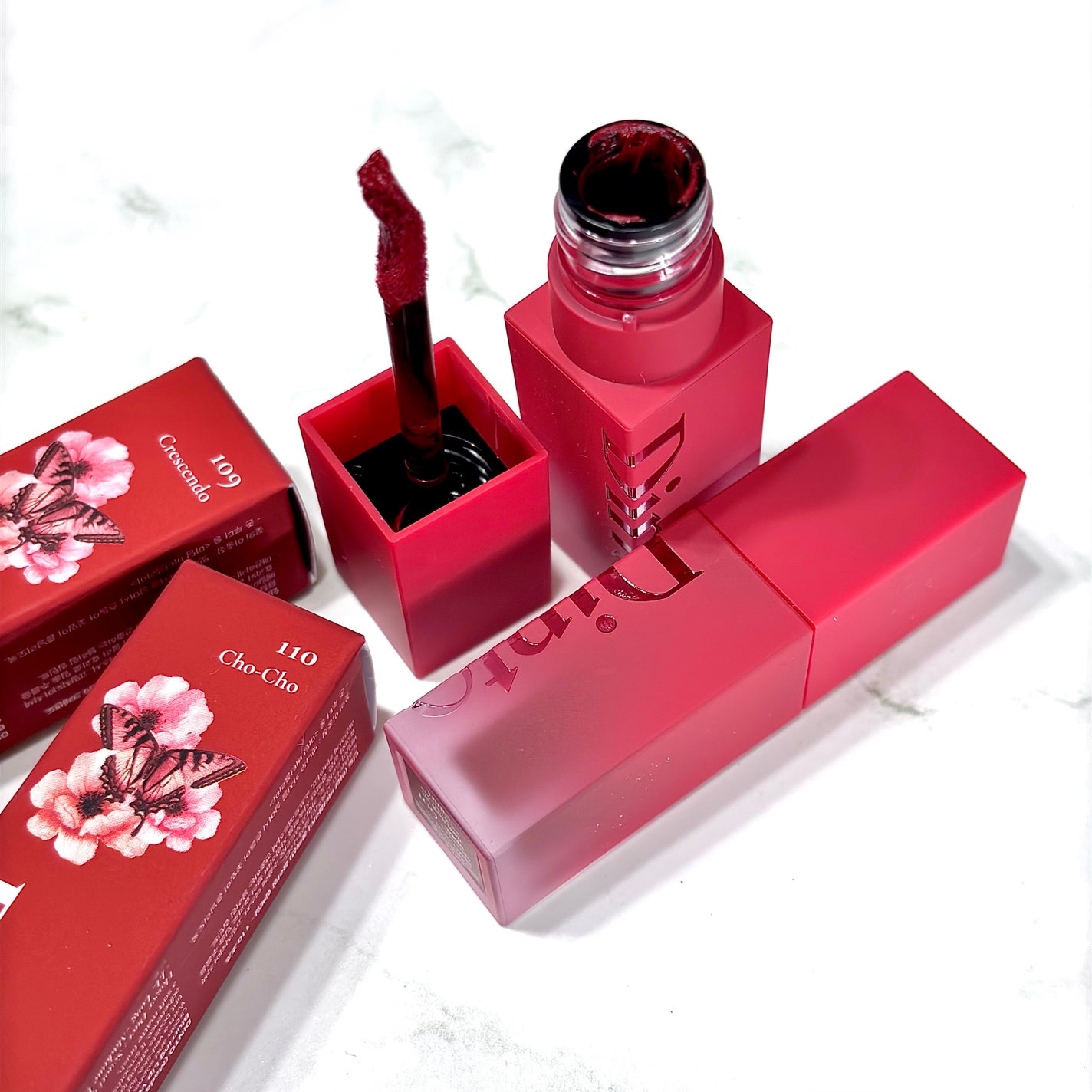 マダムバタフライコレクション ブラーニングリップベール/Dinto/口紅を使ったクチコミ(3枚目)