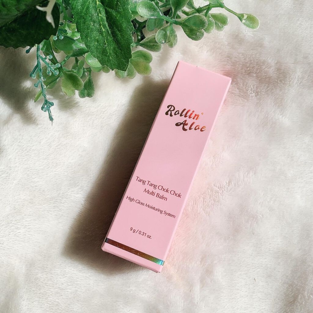 Tang Tang Chok Chok Multi Balm/Rollin' Aloe/フェイスバームを使ったクチコミ（2枚目）