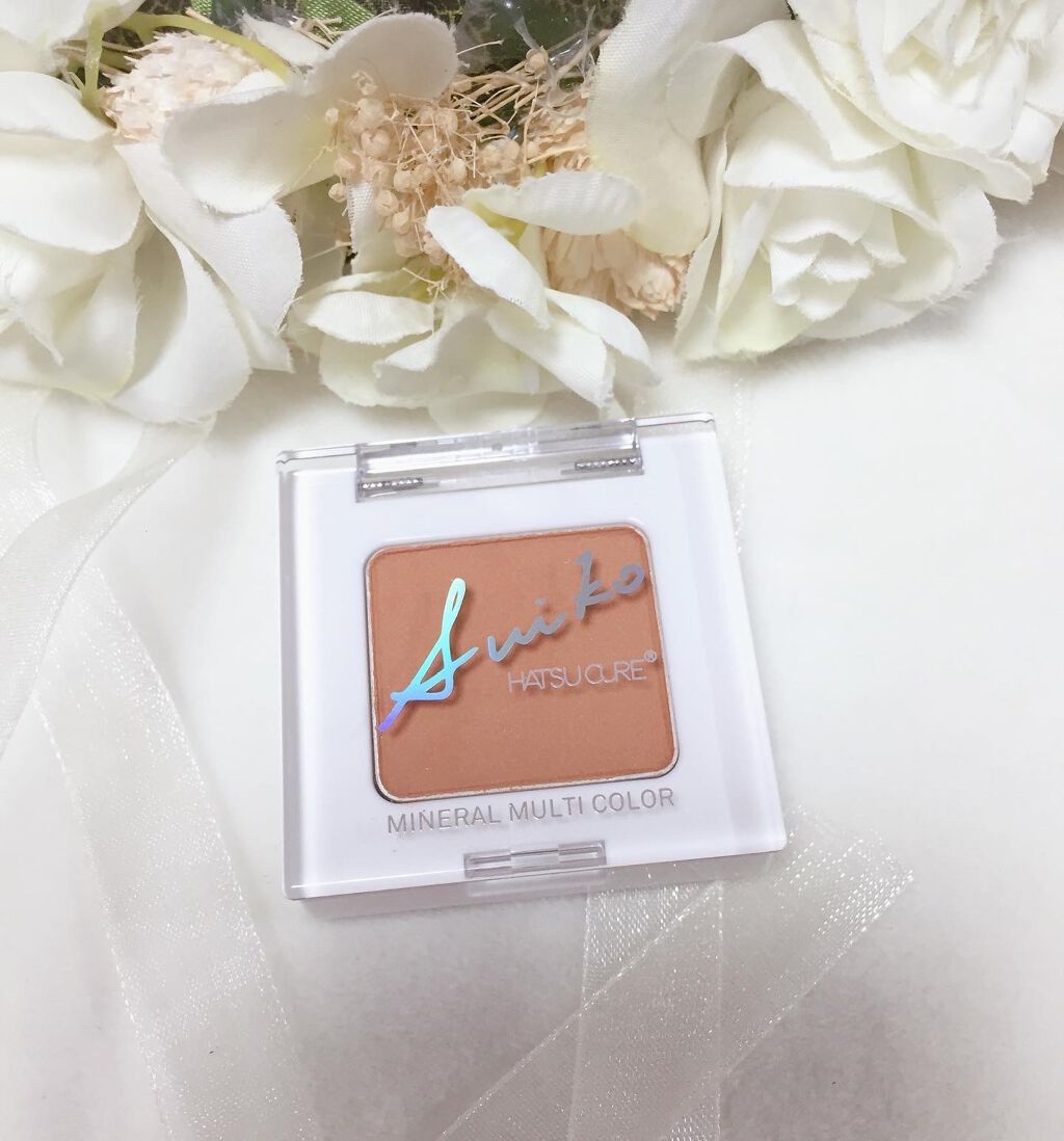 SUIKOミネラルマルチカラー 01 ピュアテラコッタ/SUIKO HATSUCURE/単色アイシャドウを使ったクチコミ（1枚目）
