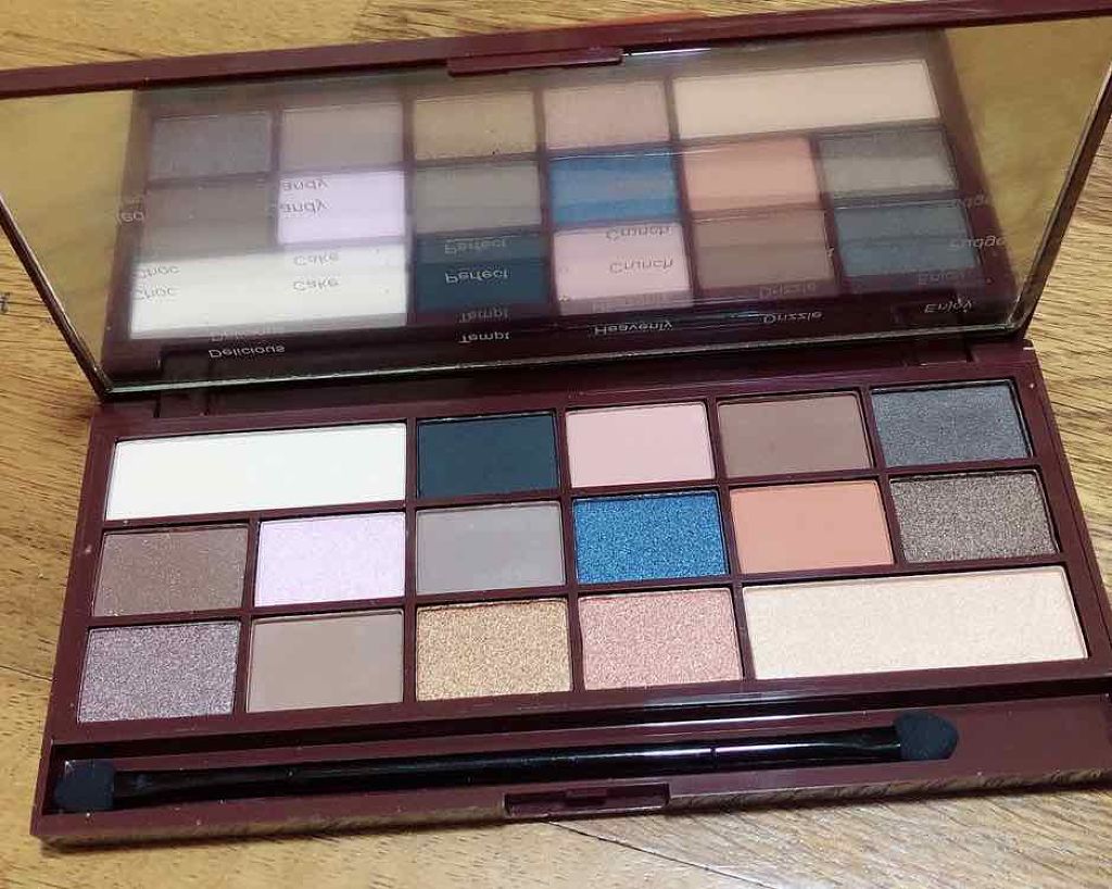 アイラブチョコレート/MAKEUP REVOLUTION/アイシャドウパレットを使ったクチコミ（2枚目）