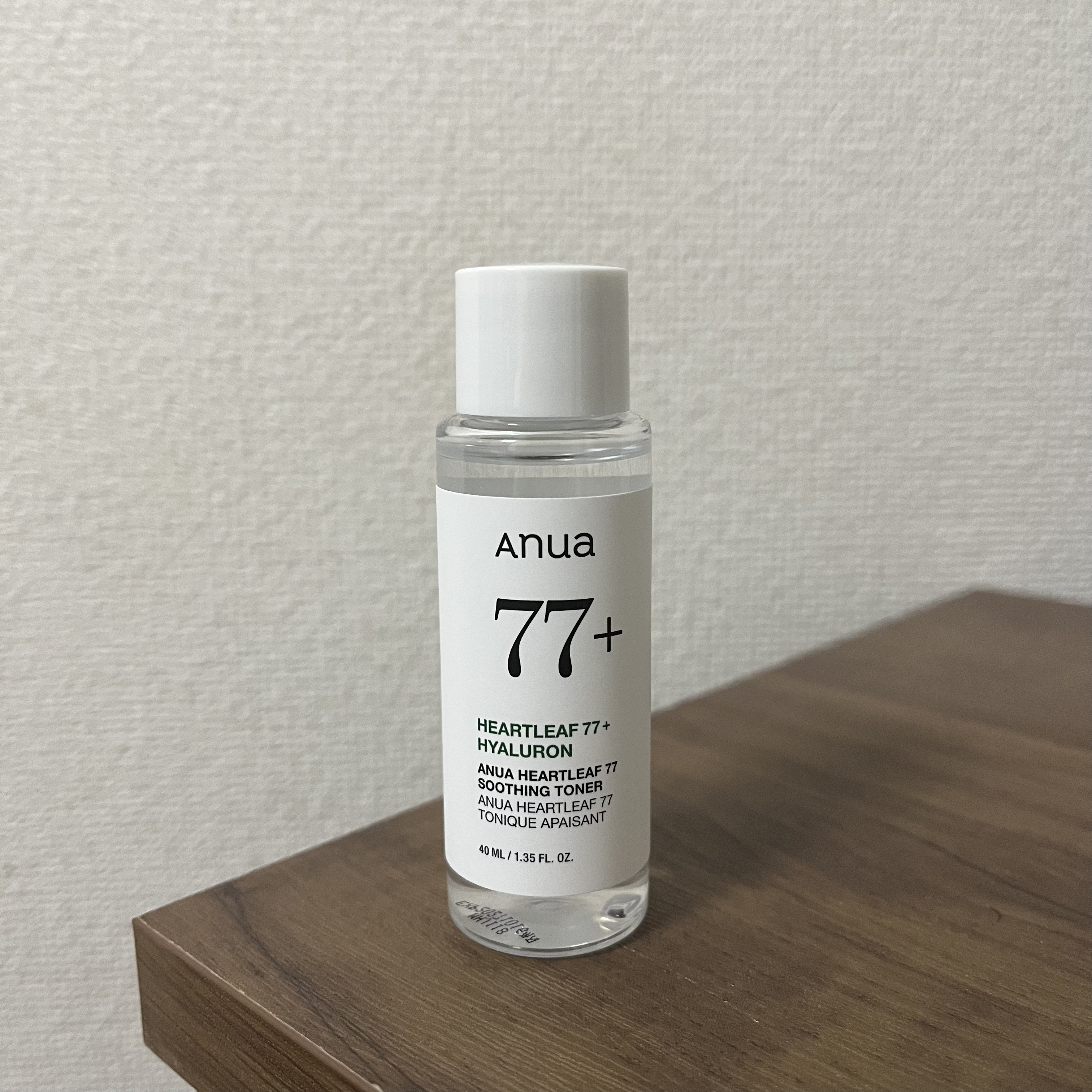 ドクダミ 77 スージングトナー/Anua/化粧水を使ったクチコミ（1枚目）