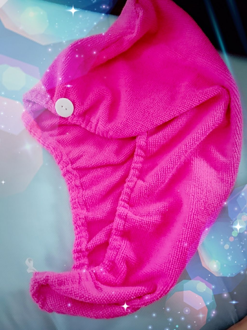 速乾 超吸収！ヘアドライ手袋/DAISO/ヘアケアグッズを使ったクチコミ（3枚目）