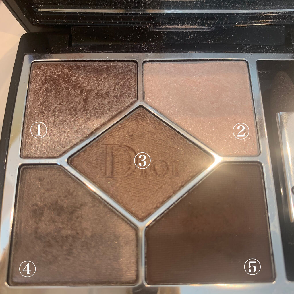 【旧】サンク クルール クチュール/Dior/アイシャドウパレットを使ったクチコミ（2枚目）