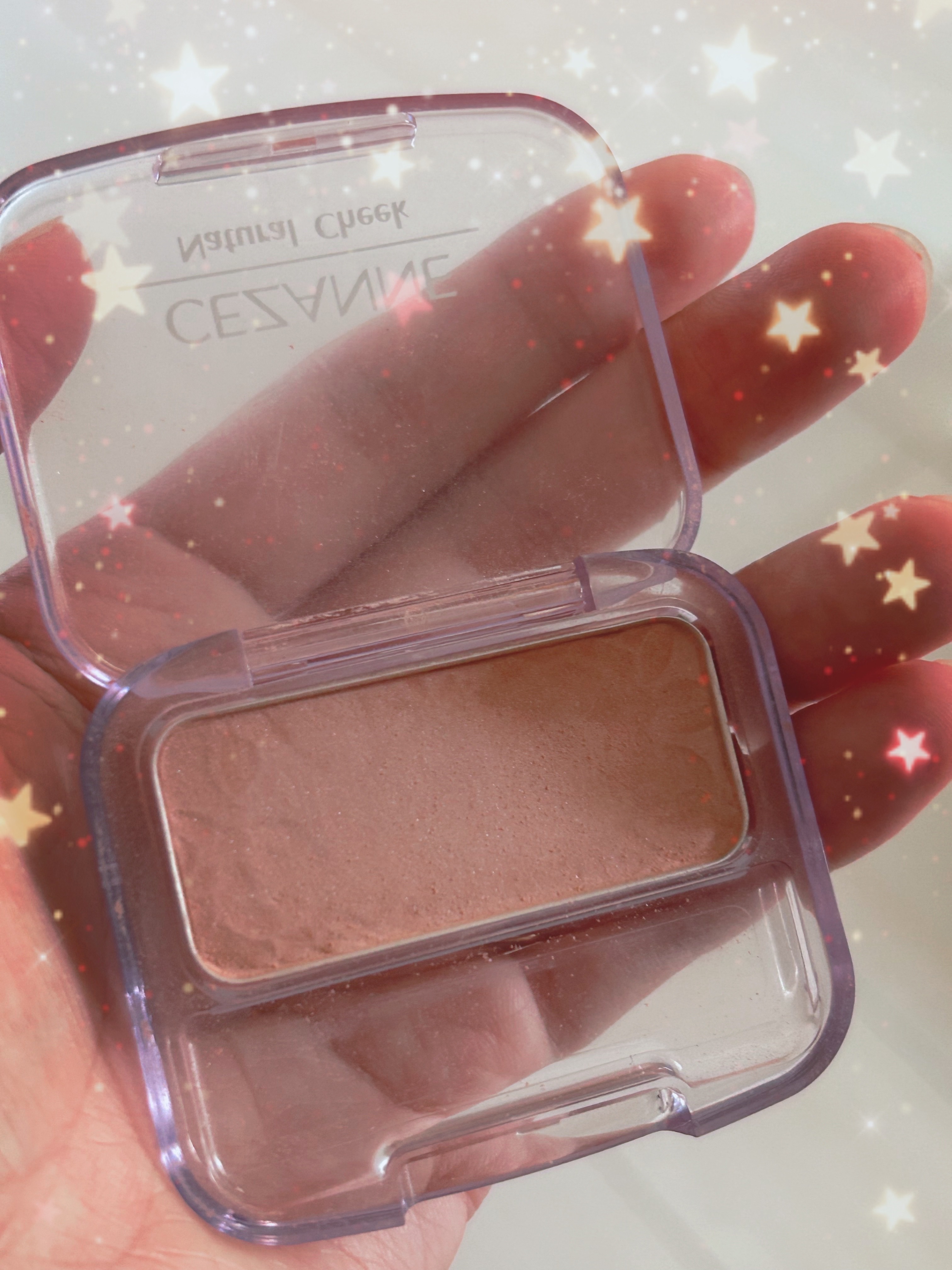 ナチュラル チークN/CEZANNE/パウダーチークを使ったクチコミ（1枚目）