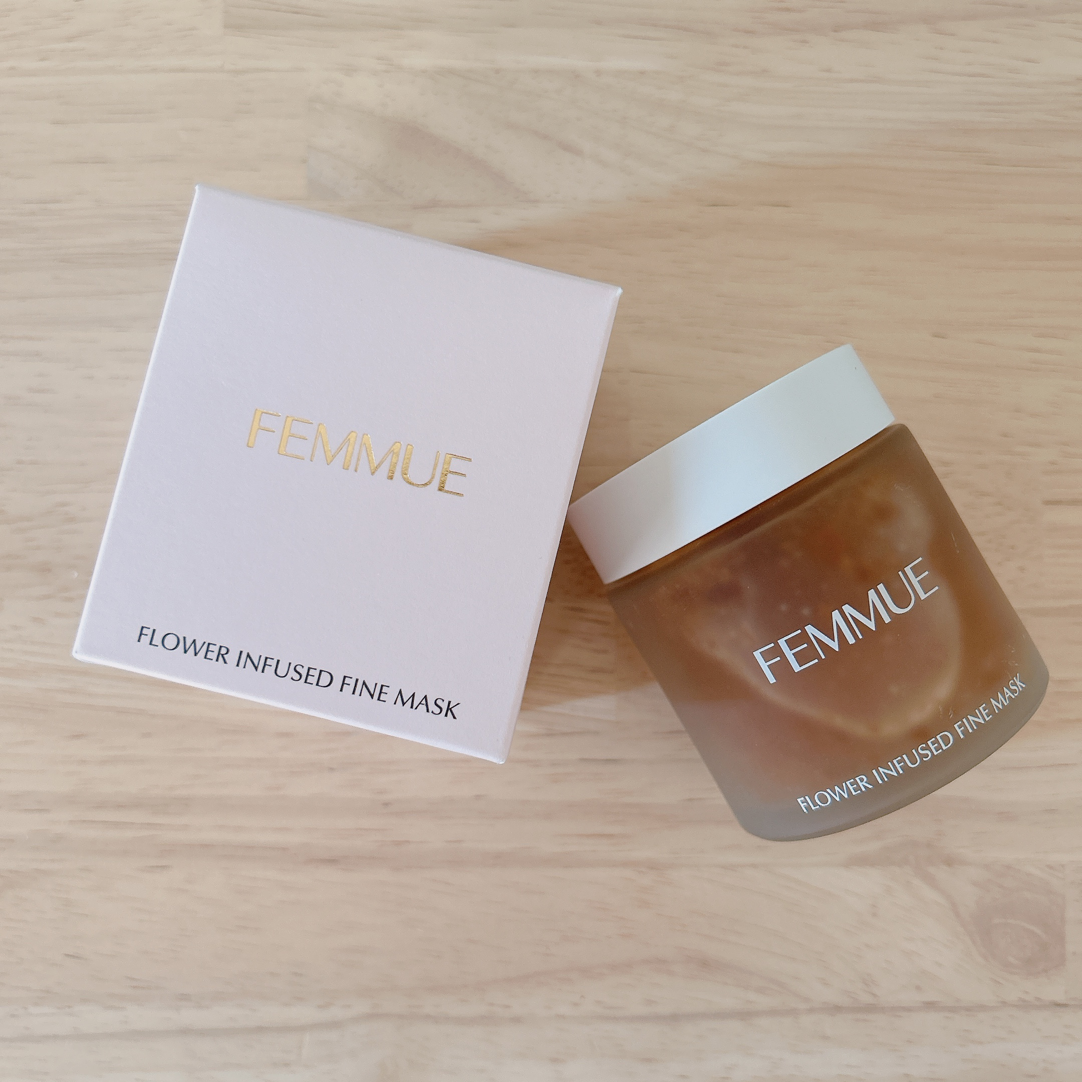 フラワーインフューズド ファインマスク/FEMMUE/洗い流すパック・マスクを使ったクチコミ（1枚目）
