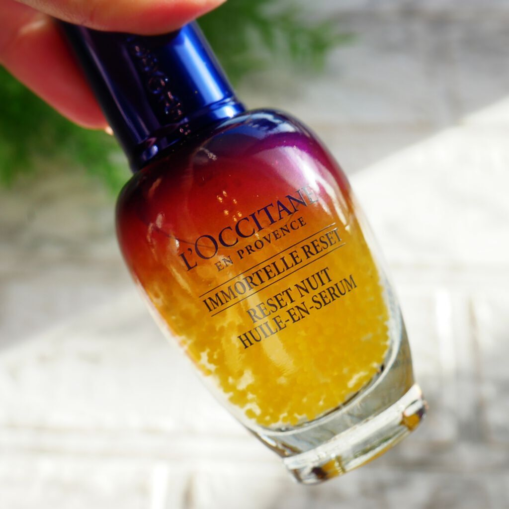 イモーテル オーバーナイトリセットセラム/L'OCCITANE/美容液を使ったクチコミ(4枚目)