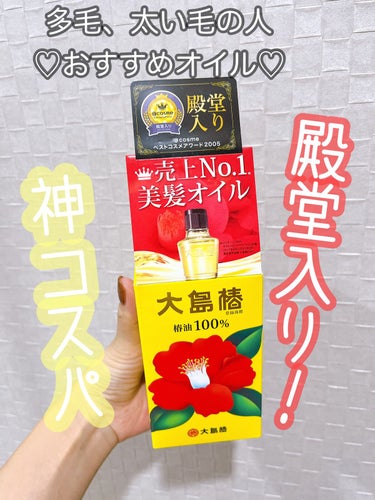 大島椿 大島椿(ツバキ油)のクチコミ「みち🫡です。


【大島椿】 ツバキ油
40ml 💸 1210円（税込）
60ml 💸 165.....」（1枚目）