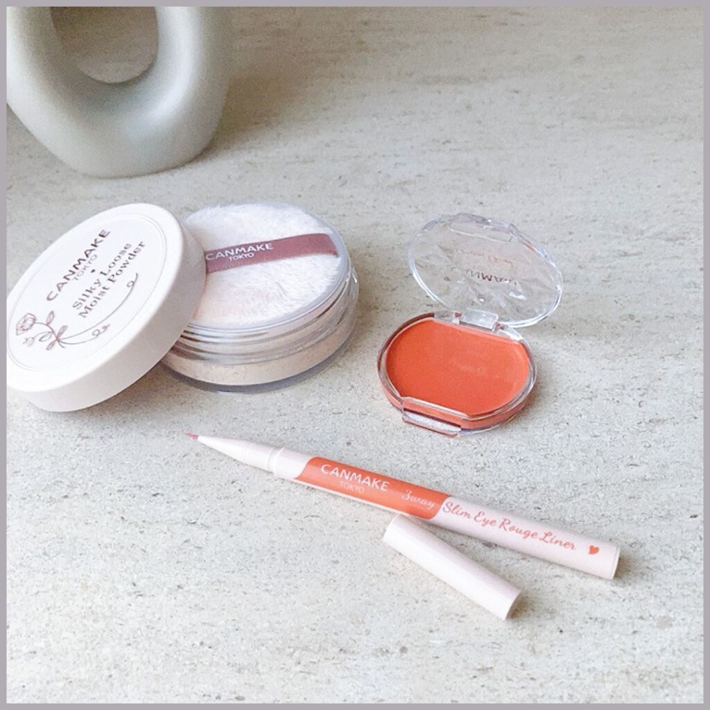 クリームチーク/キャンメイク/ジェル・クリームチークを使ったクチコミ（2枚目）