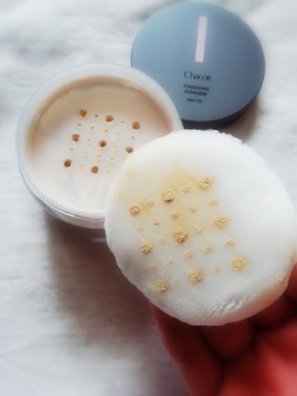 フィニッシングパウダー マット/チャコット・コスメティクス/ルースパウダーを使ったクチコミ(4枚目)