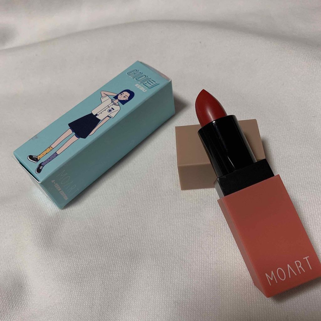 モアート ベルベットリップスティック/MOART/口紅を使ったクチコミ（1枚目）