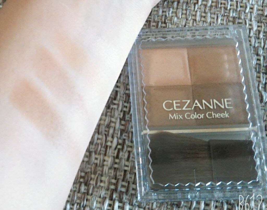 ミックスカラーチーク/CEZANNE/パウダーチークを使ったクチコミ(2枚目)