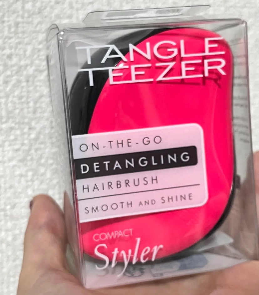 コンパクトスタイラー/TANGLE TEEZER/ヘアブラシを使ったクチコミ（1枚目）