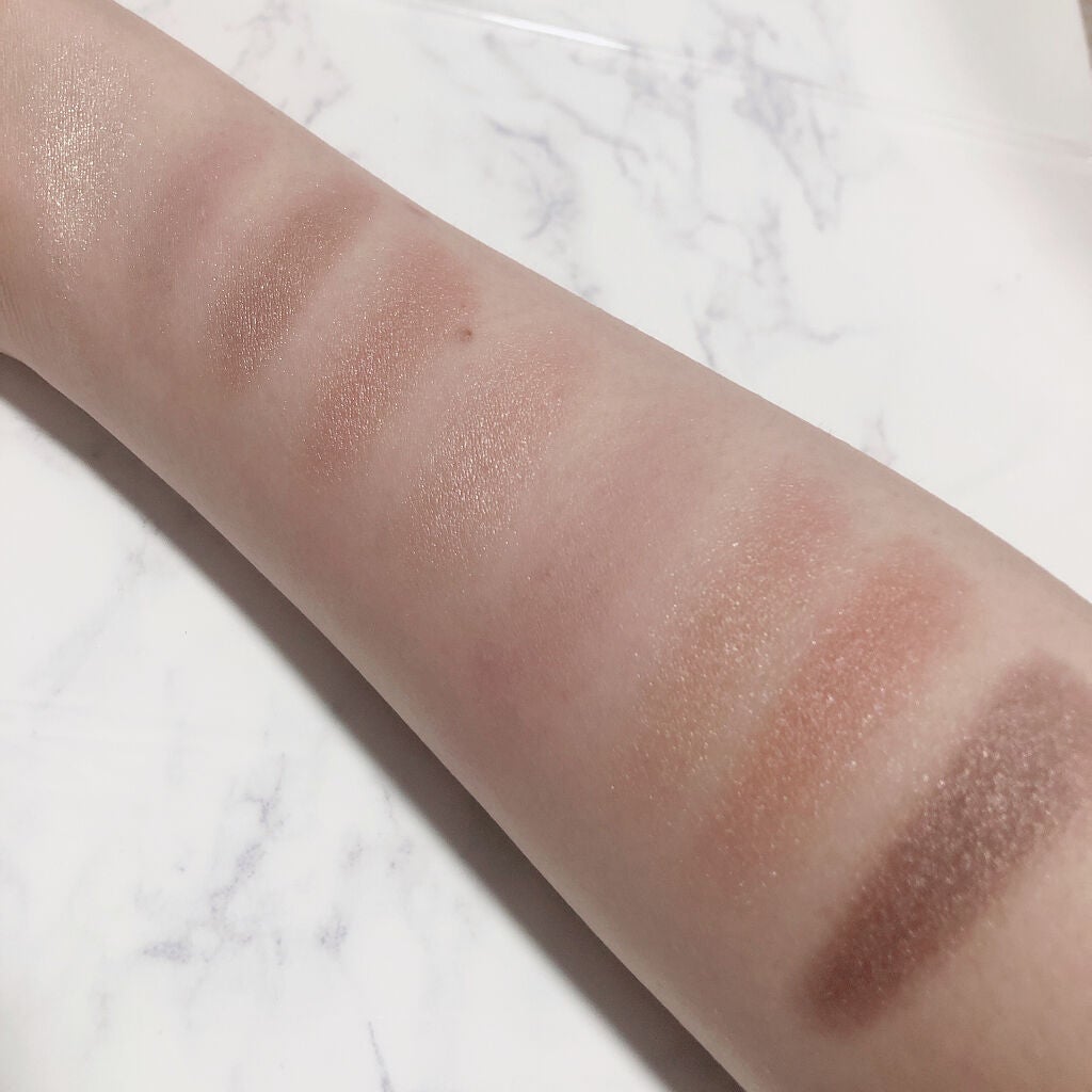 UR GLAM BLOOMING EYE COLOR PALETTE/U R GLAM/アイシャドウパレットを使ったクチコミ(4枚目)