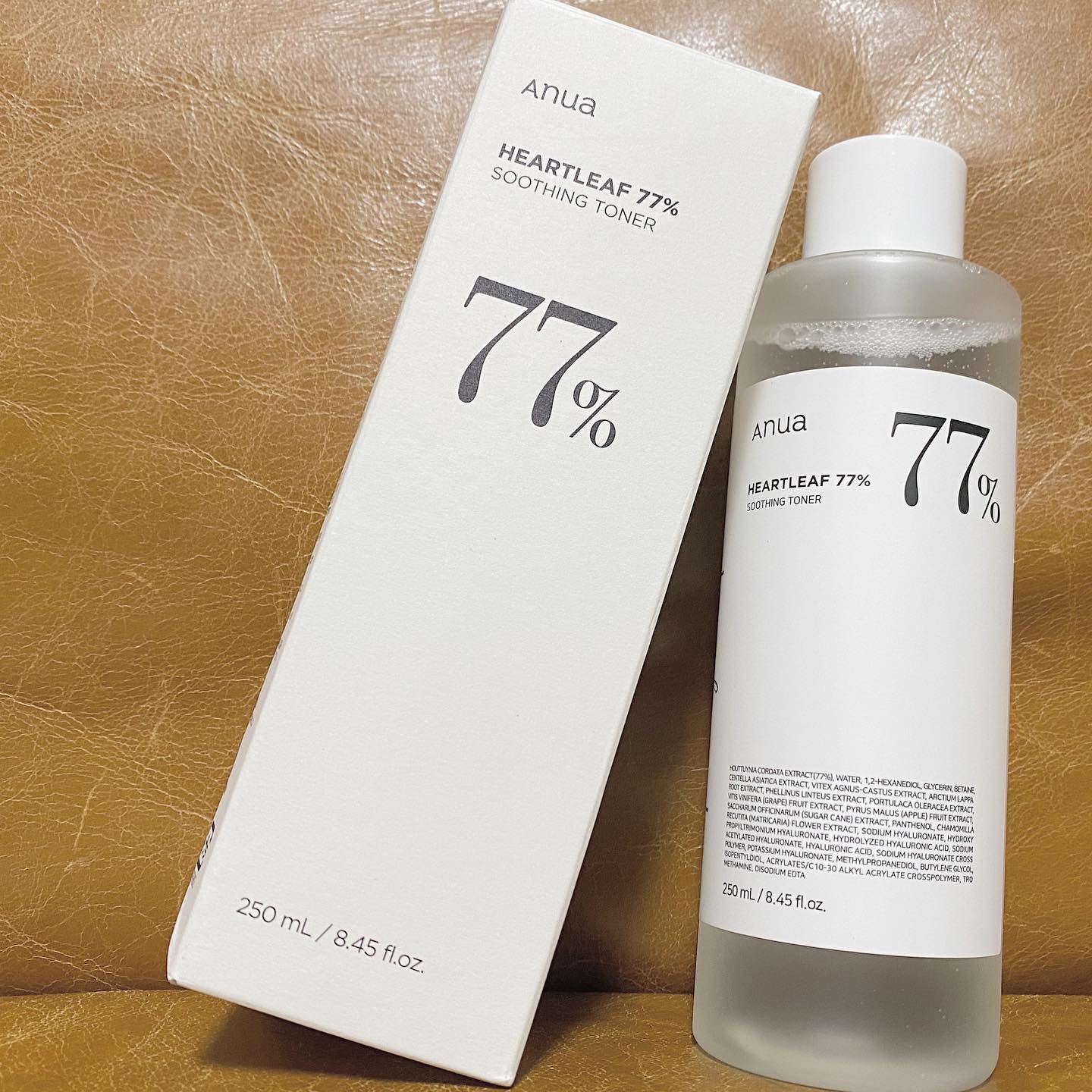 ／
累計販売個数200万本を突破したベストセラー
＼

⋆꙳𓂃 Anua ドクダミ77% スージングトナー 𓂃꙳⋆

✔︎ たっぷり使える大容量低コスパ！
✔︎ 自然由来成分
✔︎ノンコメドジェニックテスト済
（全ての方にコメド（ニキビ