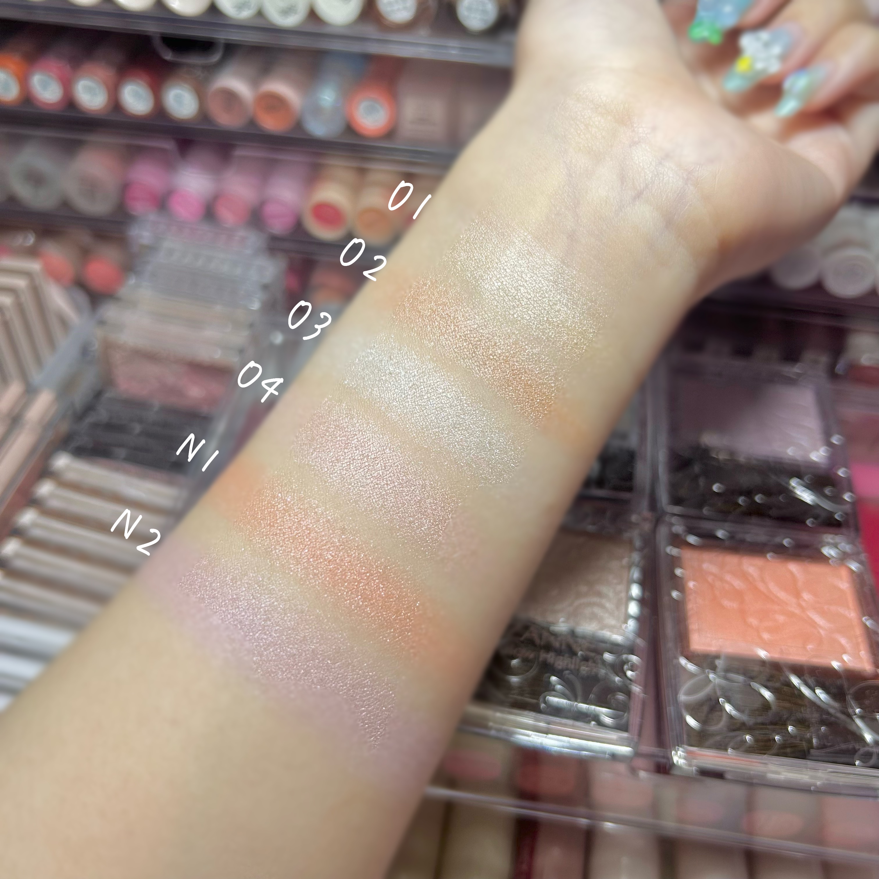 パールグロウハイライト/CEZANNE/パウダーハイライトを使ったクチコミ（3枚目）