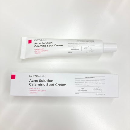 ラボアクネソリューションカラミンスポットクリーム/EUNYUL/フェイスクリームを使ったクチコミ(2枚目)