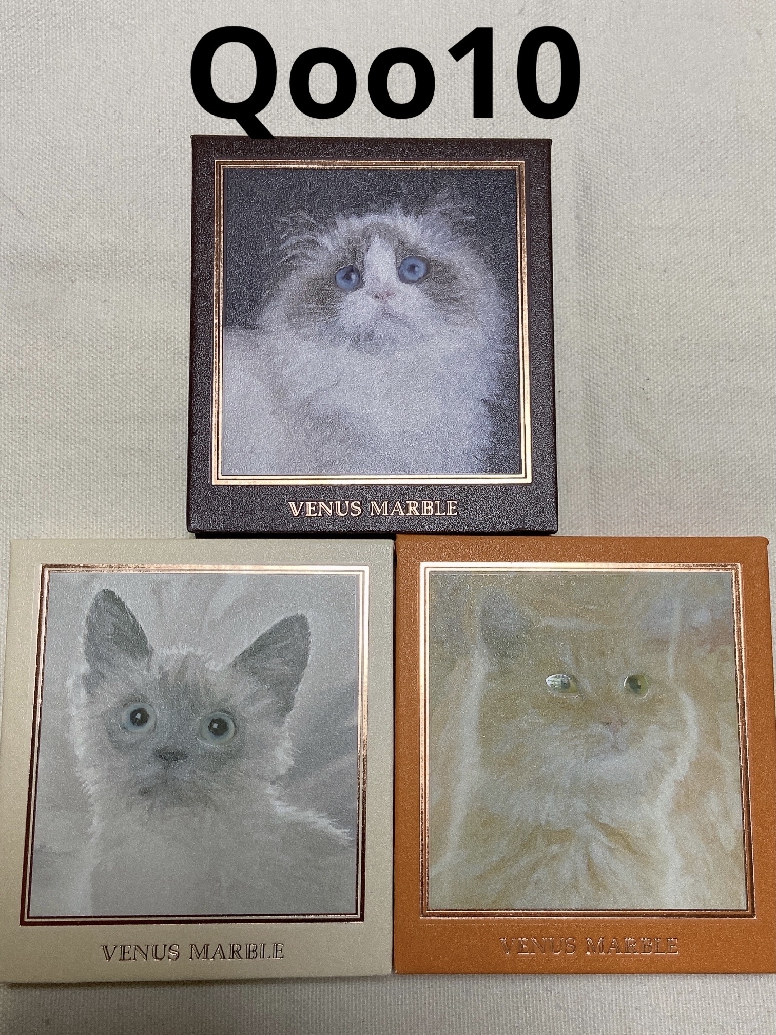 Venus Marble アイシャドウキャットシリーズ/Venus Marble/アイシャドウパレットを使ったクチコミ（2枚目）