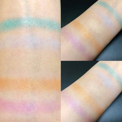 ハートハイライター マーメイドハート/MAKEUP REVOLUTION/パウダーハイライトを使ったクチコミ(3枚目)