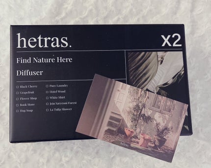 プレミアムディフューザー/hetras/ルームフレグランスを使ったクチコミ(1枚目)