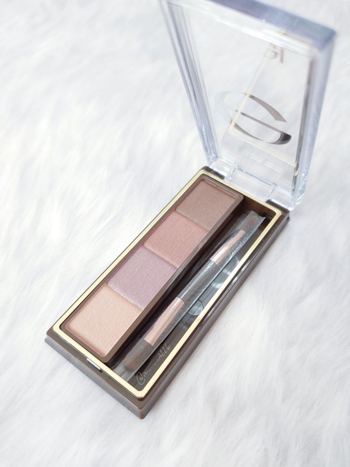 スタイリング パウダーアイブロウ SE04 モーヴブラウン/excel/パウダーアイブロウを使ったクチコミ（1枚目）