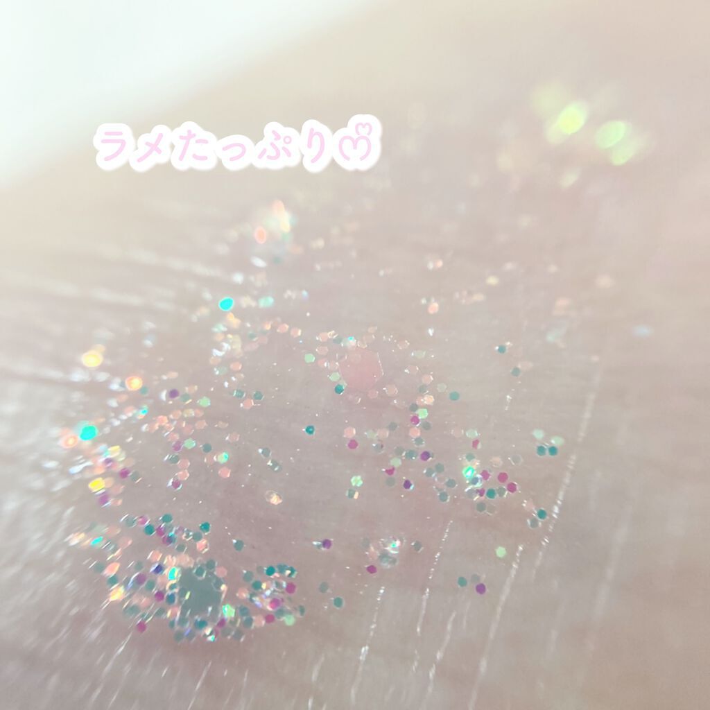 スパークリングギャラクシーリキッドアイシャドウ C02 春日鯉/COLORKEY/リキッドアイシャドウを使ったクチコミ（3枚目）