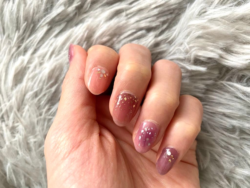 mc ジェルネイルシール/3COINS/ネイルシールを使ったクチコミ(2枚目)