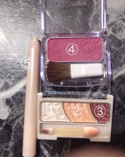 ナチュラル チークN/CEZANNE/パウダーチークを使ったクチコミ(2枚目)