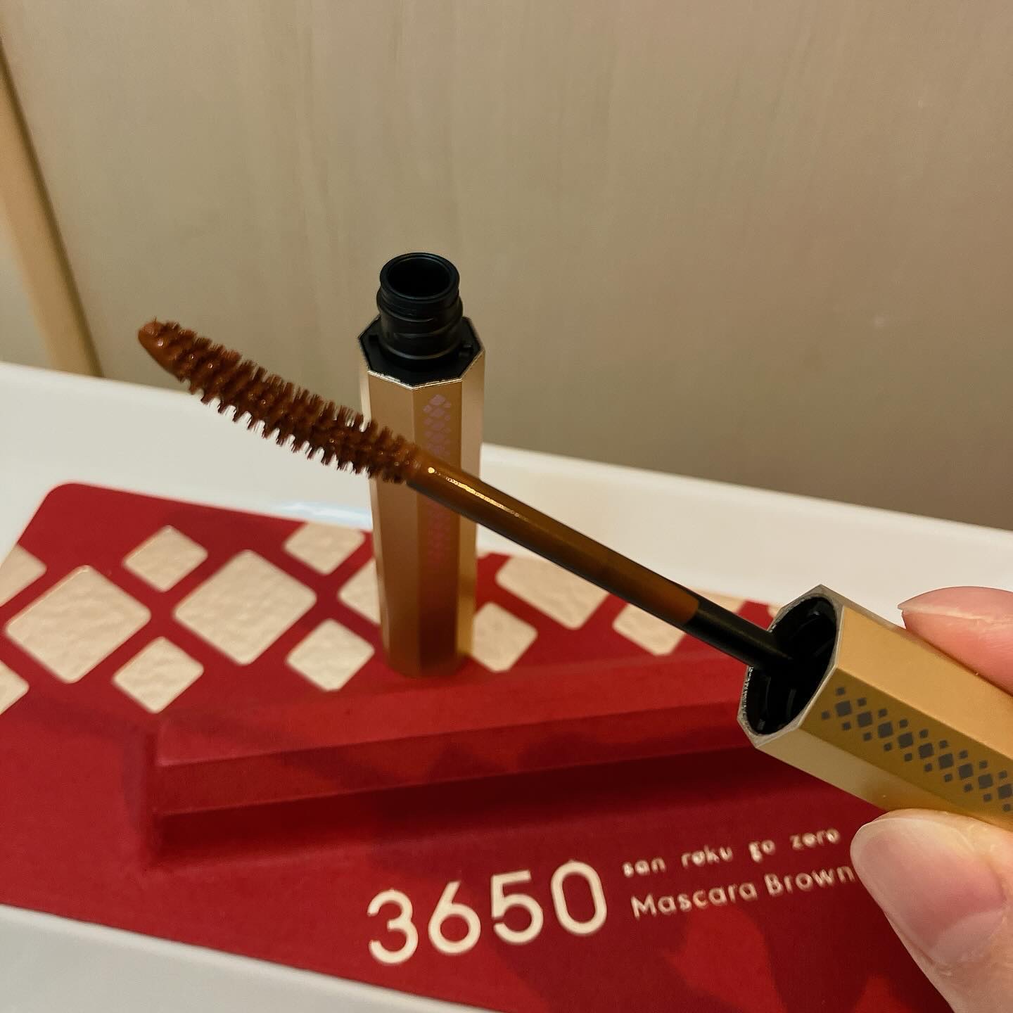 マスカラ/3650/マスカラを使ったクチコミ（2枚目）