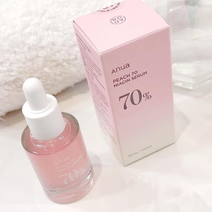 桃70%ナイアシンセラム/Anua/美容液を使ったクチコミ(7枚目)