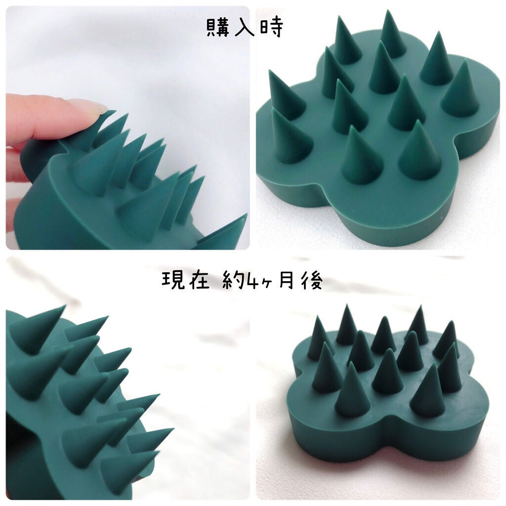 uka scalp brush kenzan/uka/スカルプブラシを使ったクチコミ(3枚目)