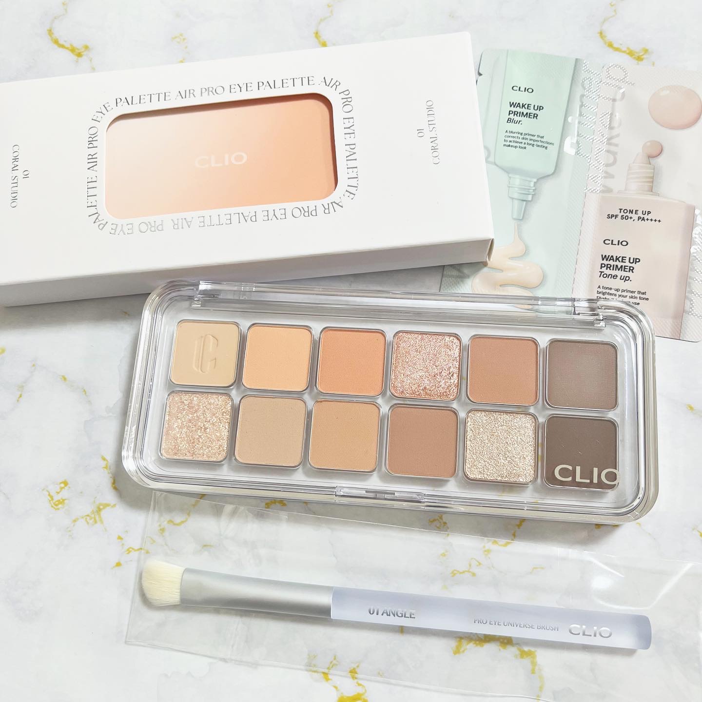 プロ アイ パレット エアー/CLIO/アイシャドウパレットを使ったクチコミ（1枚目）