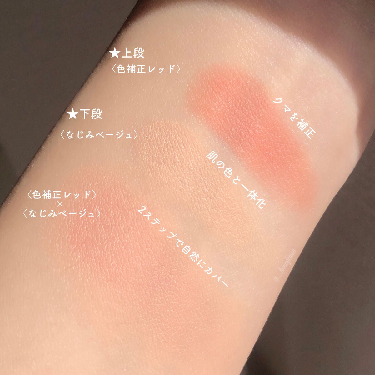 リシェ レッドトリック アイコンシーラー/Visée/パレットコンシーラーを使ったクチコミ(3枚目)