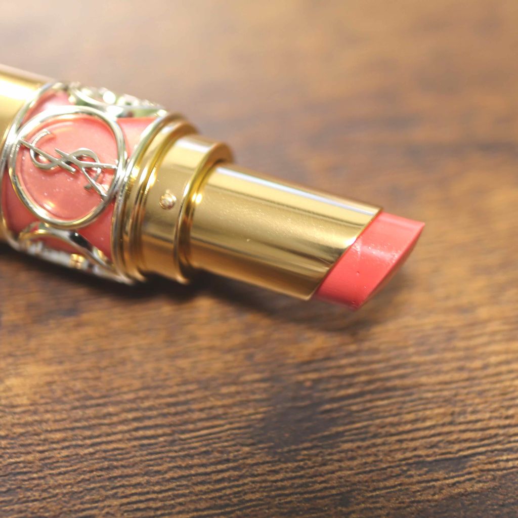 ルージュ ヴォリュプテ シャイン/YVES SAINT LAURENT BEAUTE/口紅を使ったクチコミ（1枚目）