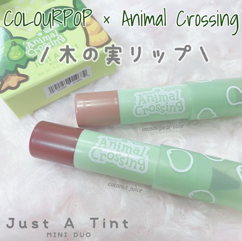 Just A Tint-Mini Duo/ColourPop/口紅を使ったクチコミ（1枚目）